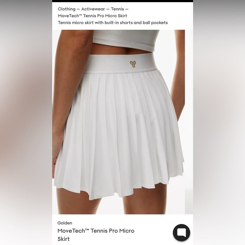 Aritzia TNA Tennis Skirt